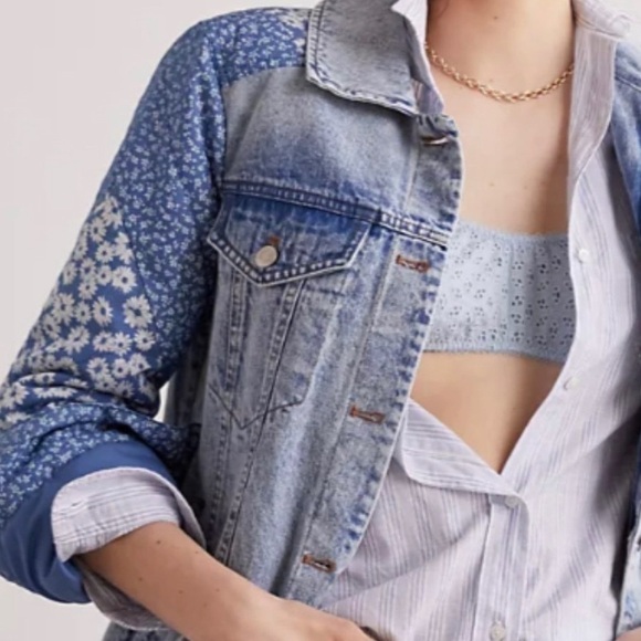 Anthropologie Jean Jacket - Picture 3 of 9
